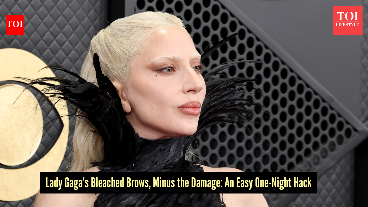 How to get Lady Gaga’s bleached brows look—Without actually bleaching them
