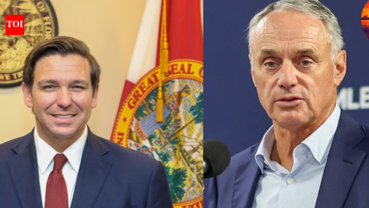 Governor Ron DeSantis joins MLB Commissioner Rob Manfred to discuss the potential Rays stadium project