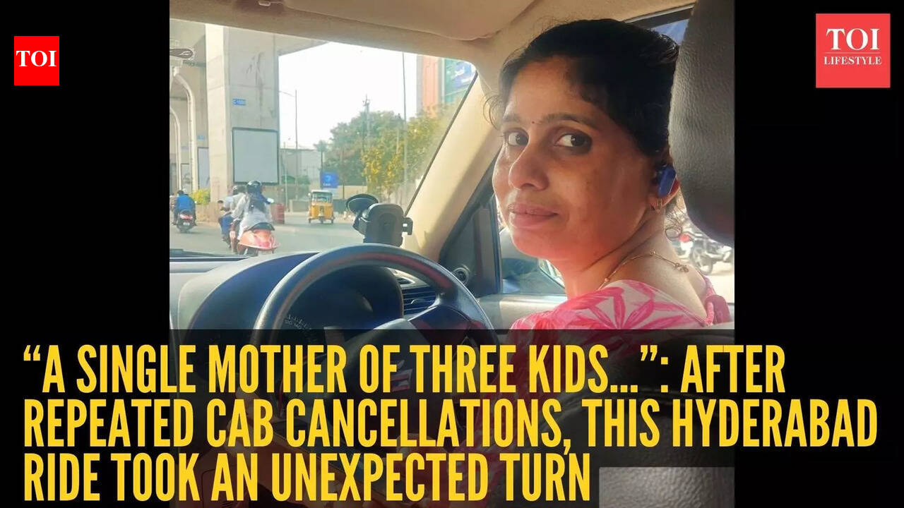“A single mother of three kids…”: After repeated cab cancellations, this Hyderabad ride took an unexpected turn