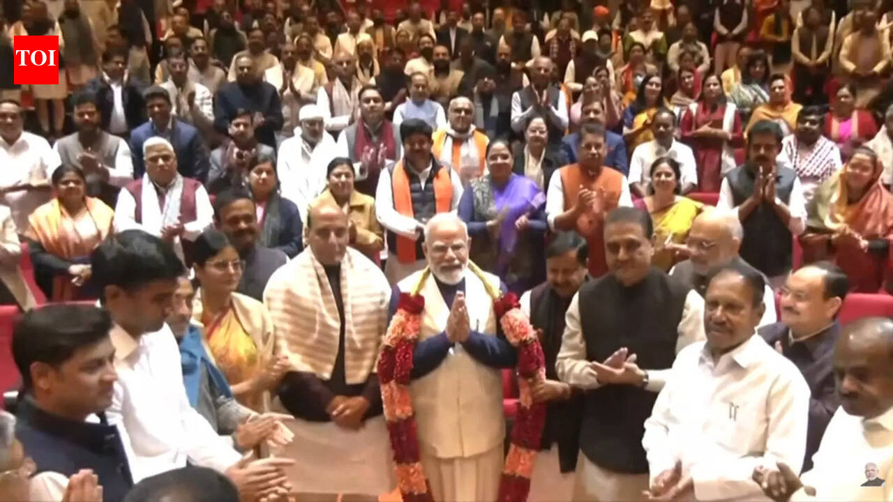 World recognising India’s strength: PM Modi to NDA MPs