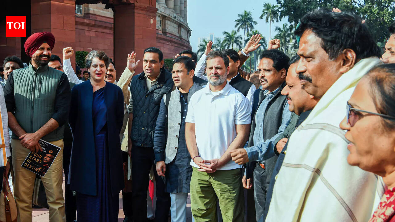 8 opposition MPs suspended after chaos in Lok Sabha over ex-Army chief’s book