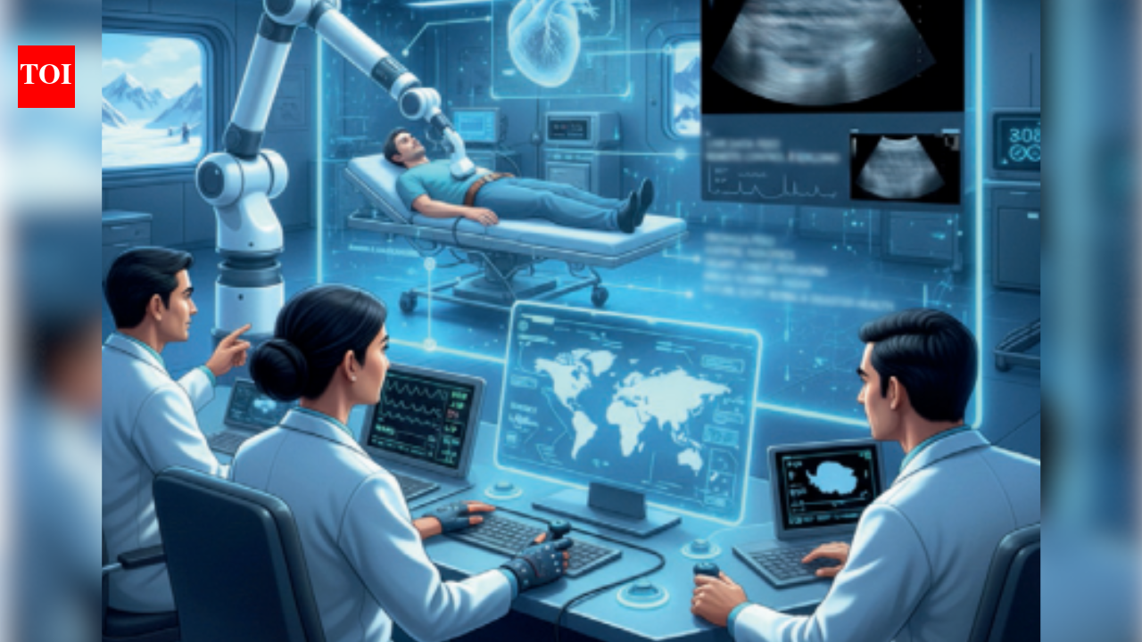 Delhi to Antarctica: AIIMS doctors redefine ‘remote’ using telerobotic system