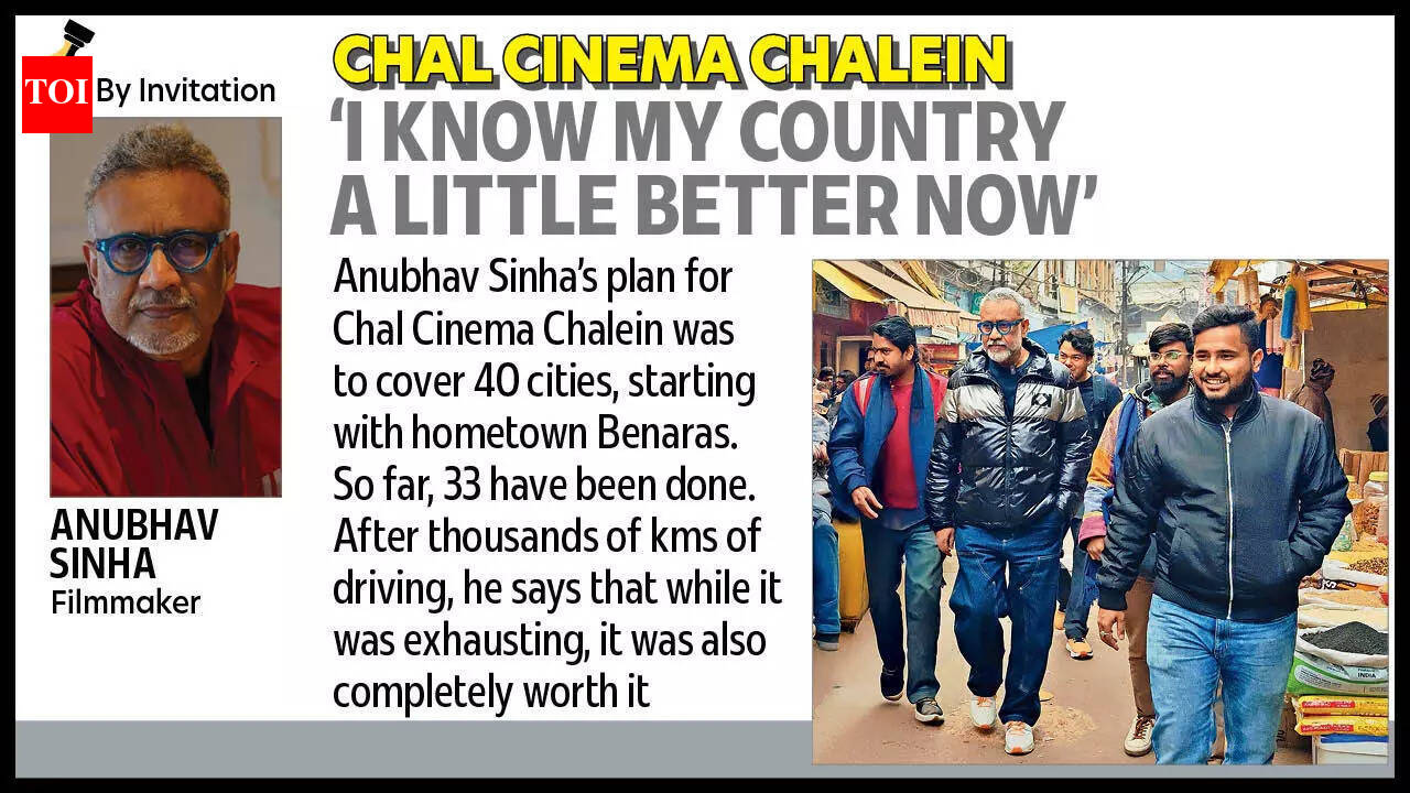 Chal Cinema Chale: ' I know my country better now,' says filmmaker Anubhav Sinha