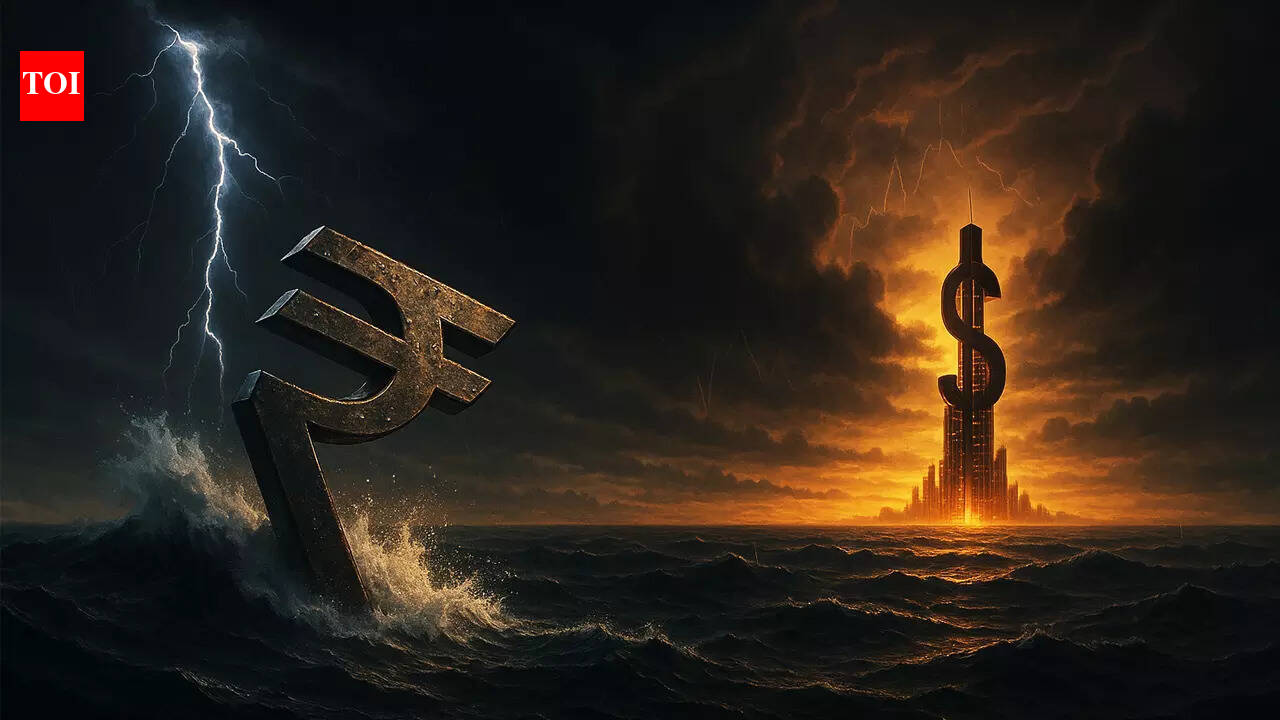 Rupee slips again: Currency down 22 paise to stand at 90.54 against US dollar