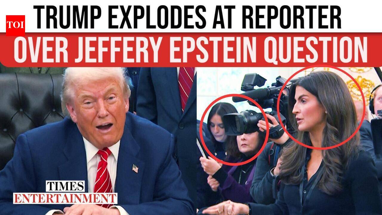 Trump ERUPTS At CNN Reporter Over Epstein Question; 'Worst Reporter ...