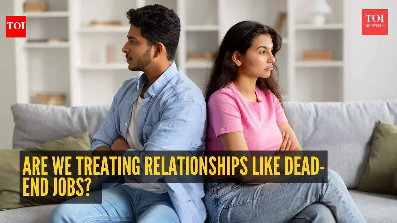 When love feels like work: Are we treating relationships like dead-end jobs?