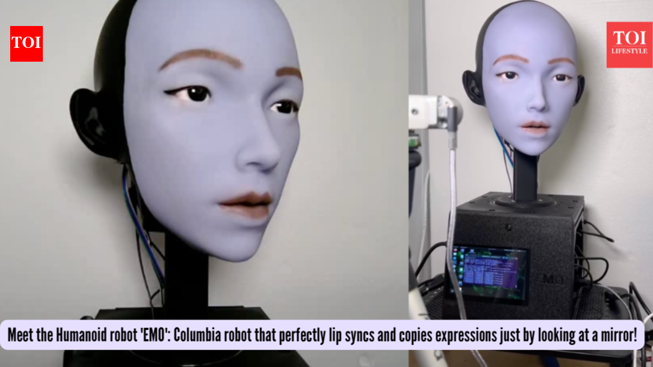 Meet the Humanoid robot 'EMO': The mirror-learning robot that can mimic human expressions shockingly well