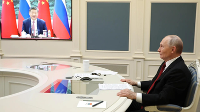 ‘Exemplary partnership’: Putin calls Russia–China ties a ‘stabilising force’ in video call with Xi Jinping