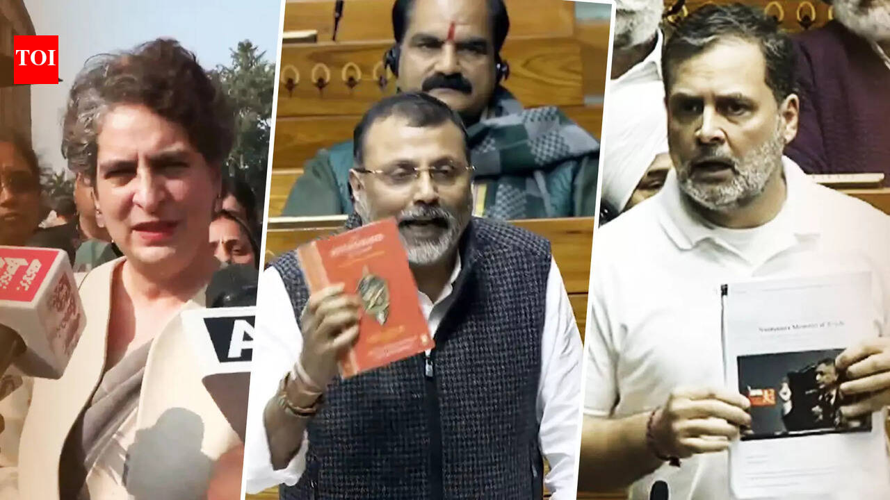 Rahul Gandhi Defends Naravane Memoir Quotes, Priyanka Questions Nishikant Dubey Quotes On Nehru