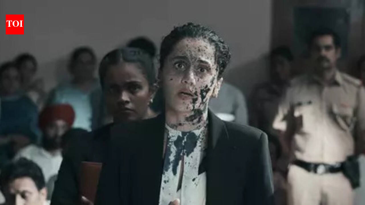 Taapsee Pannu plays a lawyer in pursuit of justice in Anubhav Sinha's 'Assi'