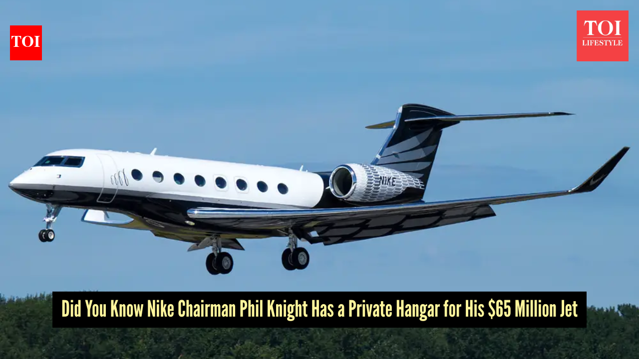 Inside Nike chairman Phil Knight’s private hangar built for his Rs 600 crore jet