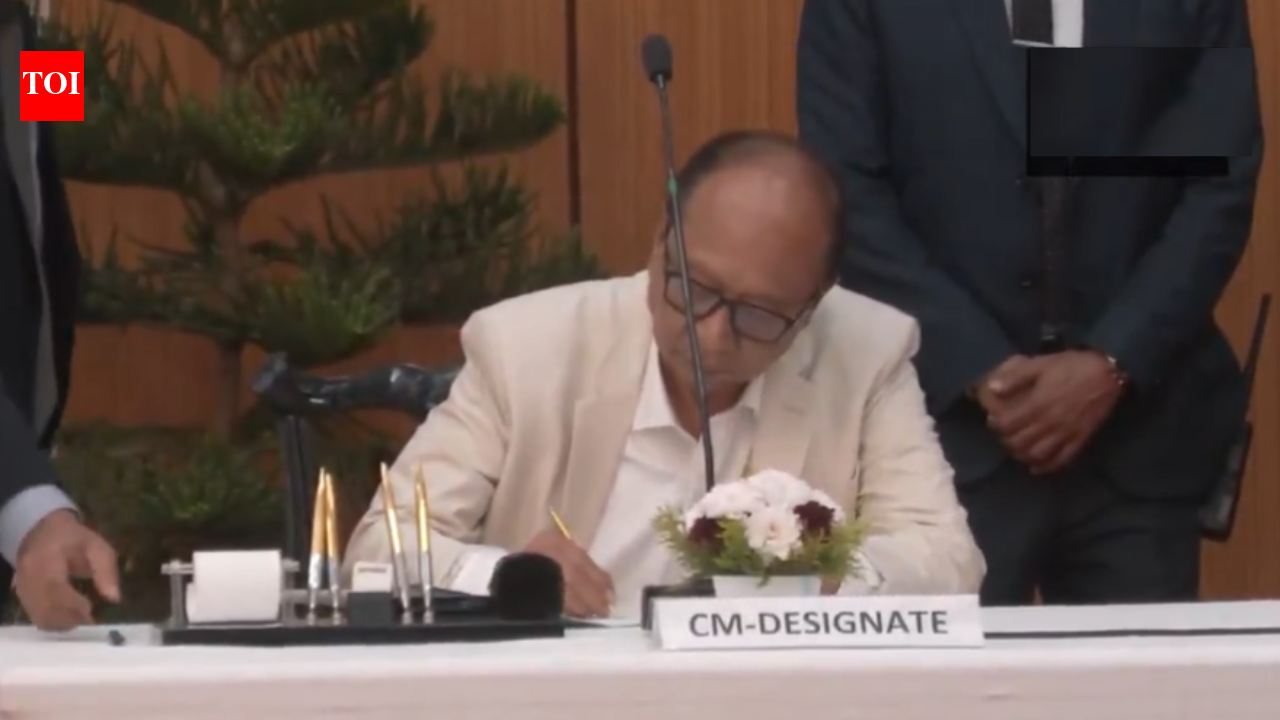 Manipur gets another BJP CM: Y Khemchand Singh sworn in after one year of President's rule