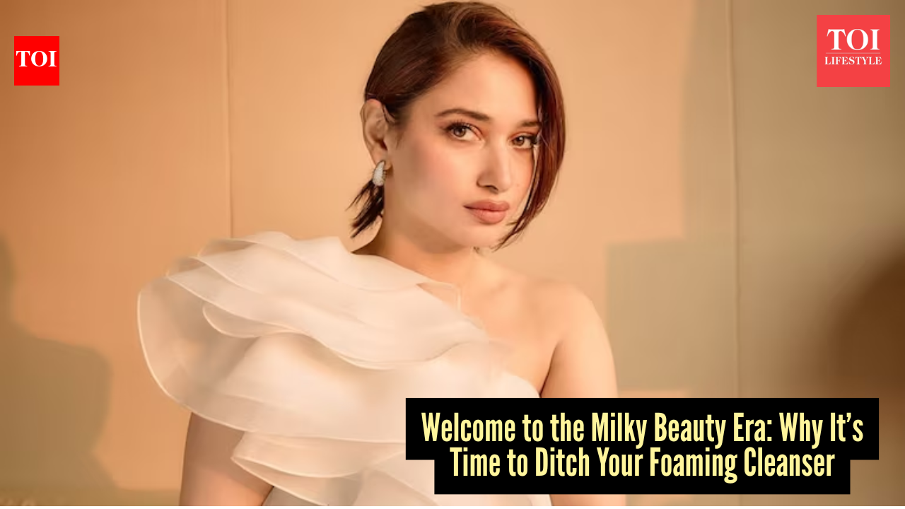 The rise of milky cleansers: Why it’s time to move on from foaming face washes