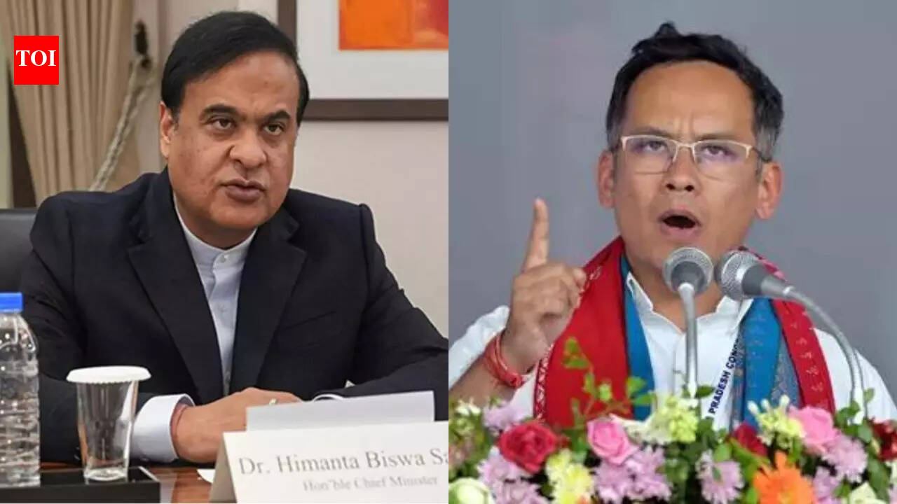 Will file defamation case against Gaurav, other Congress leaders over land grab claim: Himanta Biswa Sarma