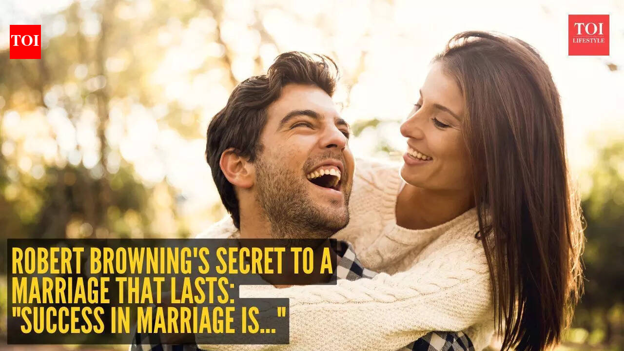 Relationship tip of the day: Robert Browning's secret to a marriage that lasts: 