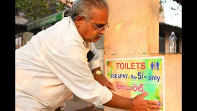 User fee charts set up to curb overcharging at Karmal ghat toilet complex
