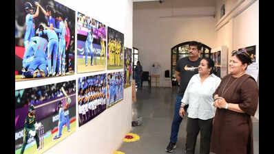 Indian women cricketers’ World Cup journey on display