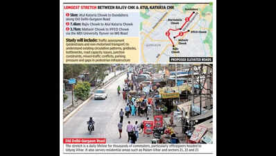 New elevated corridors planned to clear gridlocks on 3 key roads in Gurgaon