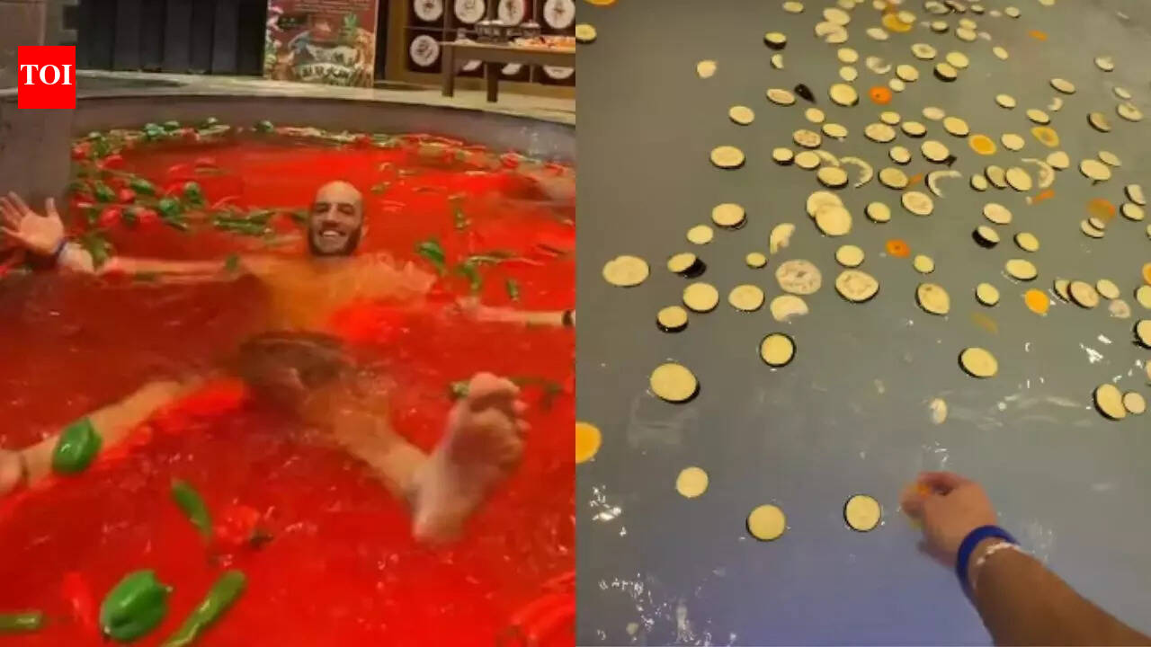 Chinese spa lets people bathe in chilli and milk, leaves netizens horrified: 'Seems dangerous'