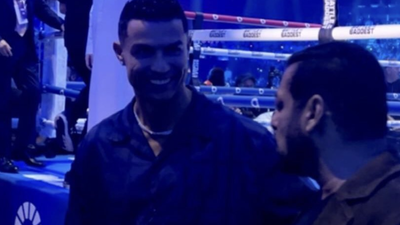 Cristiano Ronaldo turns 41: Throwback to when football icon met Bollywood superstar Salman Khan at a boxing match