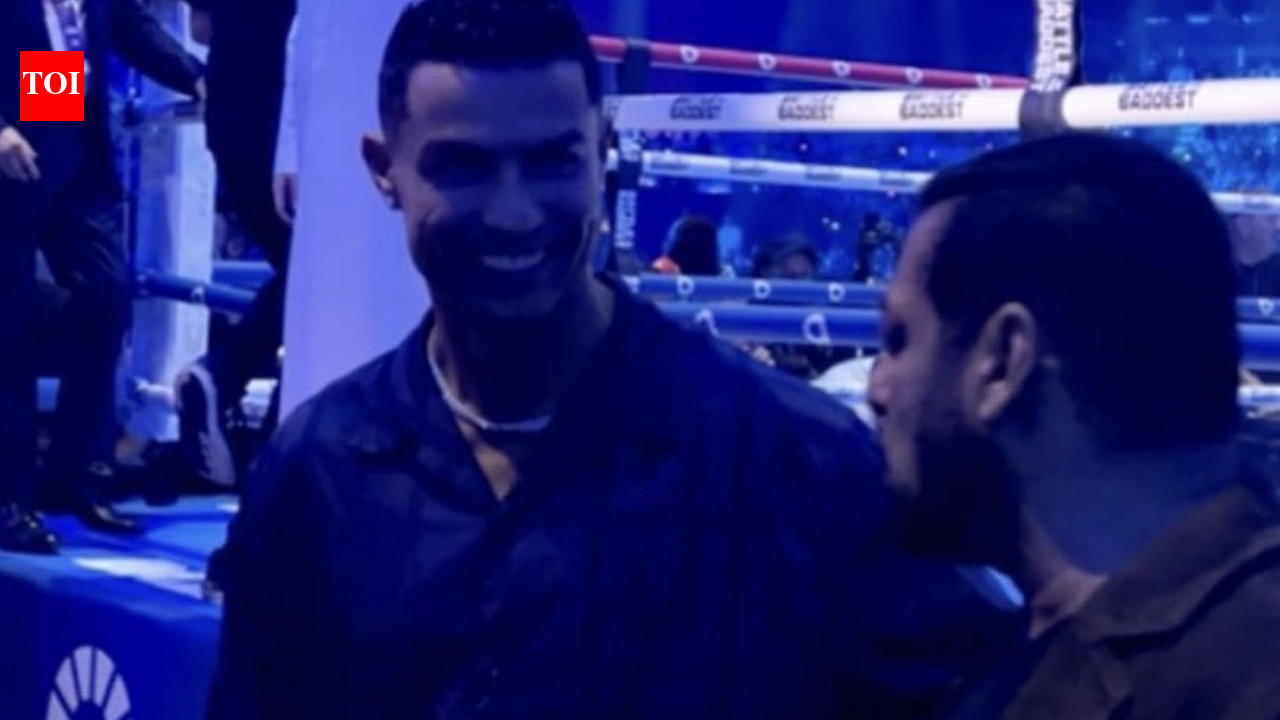 Cristiano Ronaldo turns 41: Throwback to when football icon met Bollywood superstar Salman Khan at a boxing match