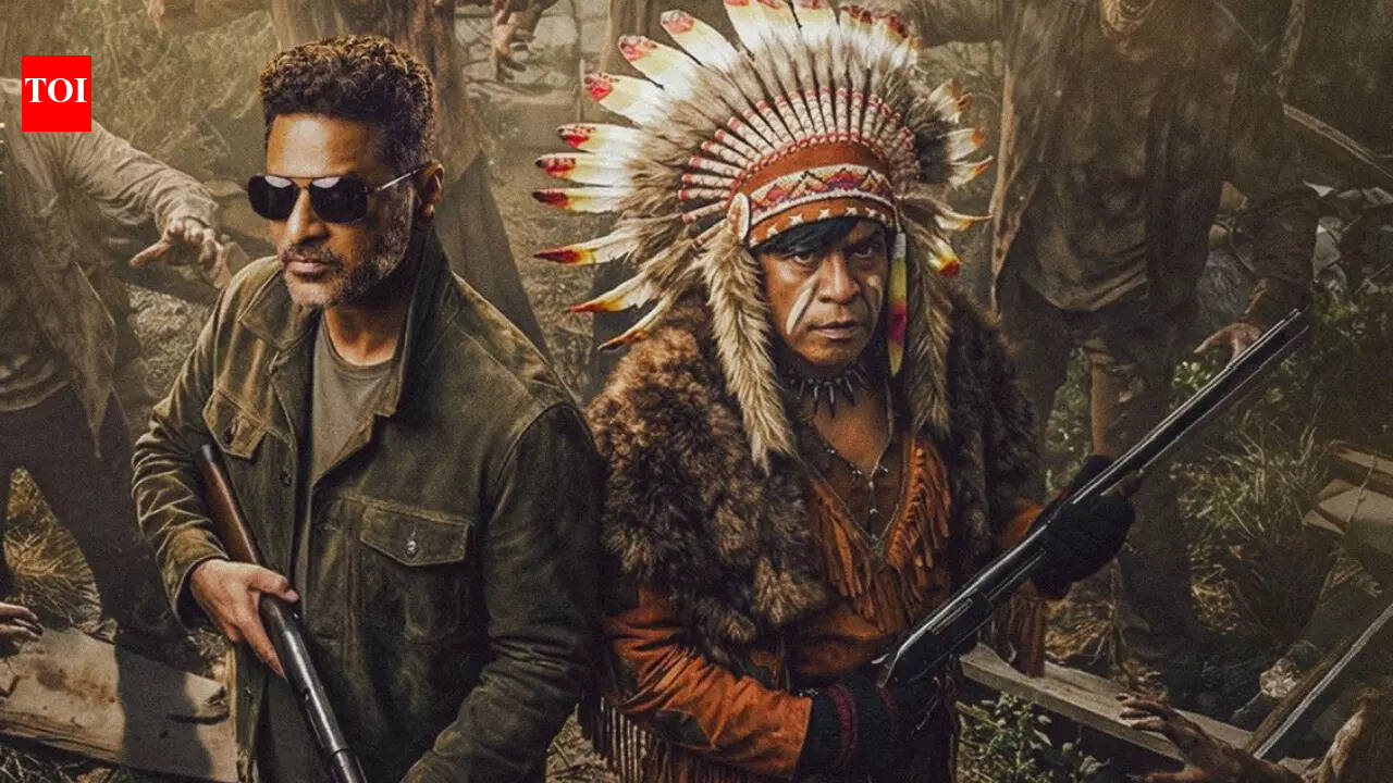 Prabhudeva, Vadivelu battle zombies on a volcano!