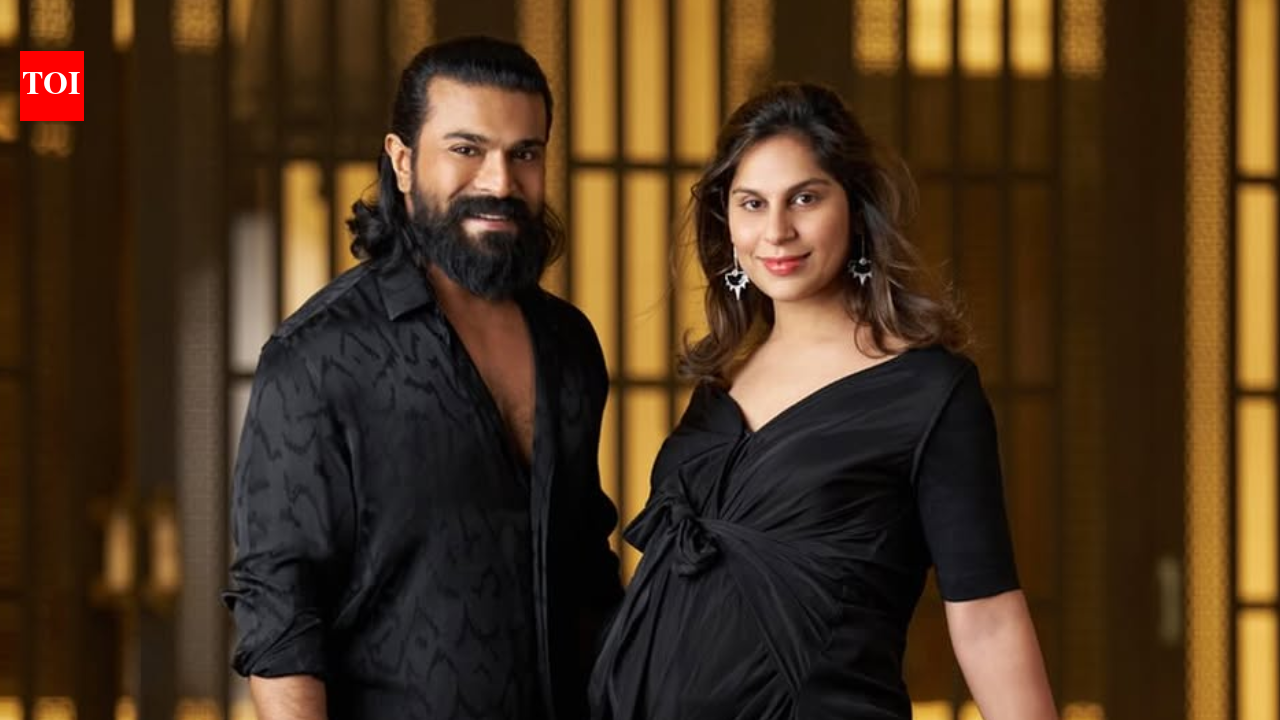 Ram Charan’s wife Upasana and newborn twins leave hospital amid heavy security post fan chaos incident
