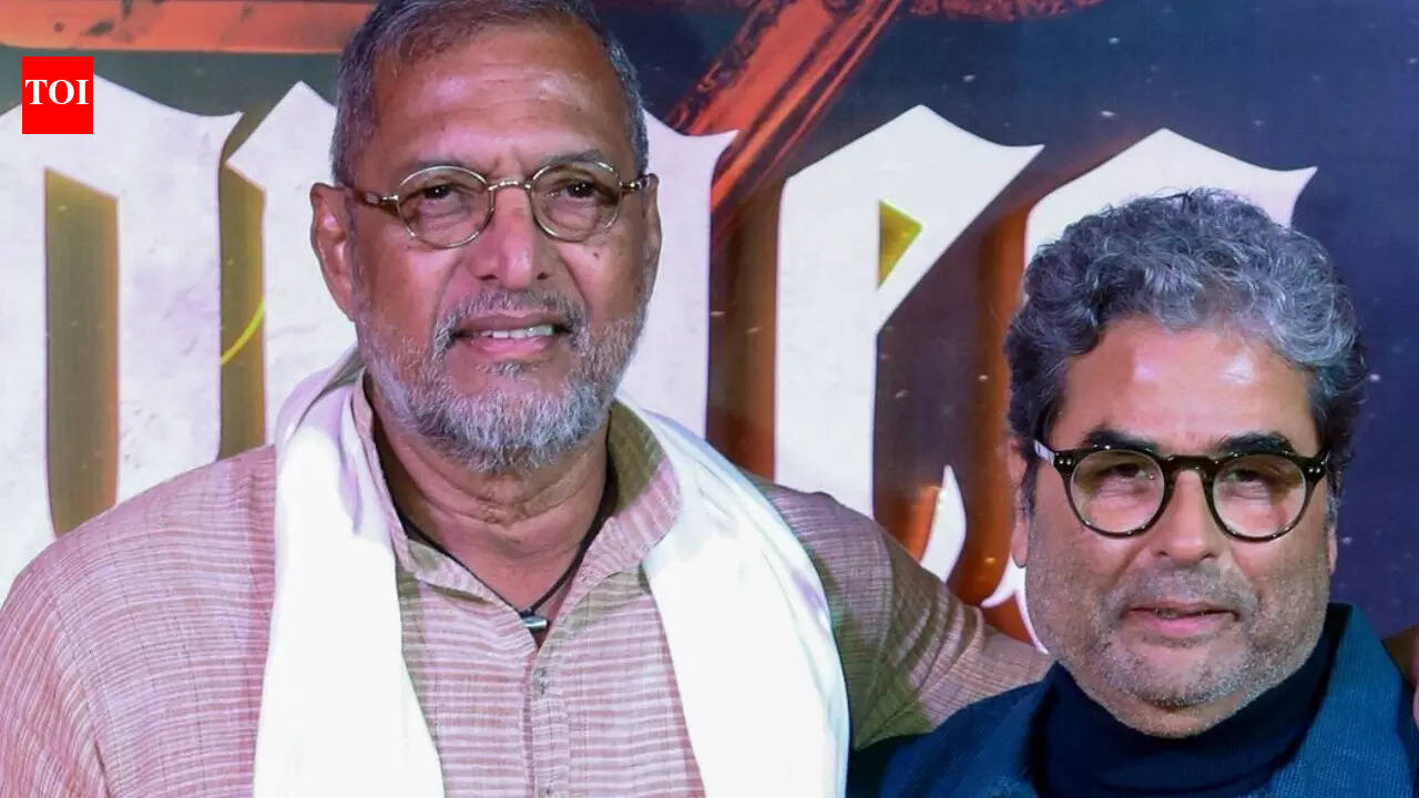 'O’Romeo' director Vishal Bhardwaj REVEALS Nana Patekar shot with a 102° fever; the actor refused to stop
