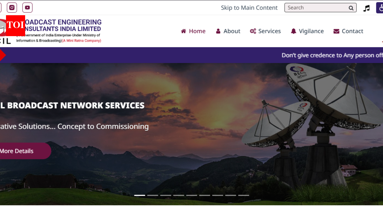 BECIL recruitment 2026: Notification released for 154 posts, apply before February 18