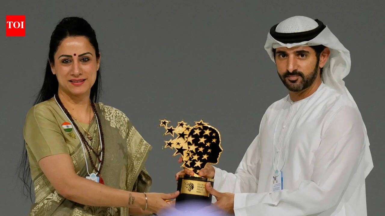 Who is Rouble Nagi? Indian teacher honoured with the $1 million Global Prize in Dubai