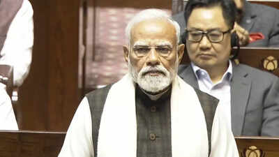 'Kharge can sit and shout slogans': PM Modi's dig at opposition leaders protesting in Rajya Sabha