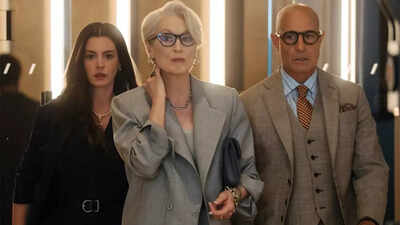 ‘The Devil Wears Prada 2’ star Anne Hathaway urges fans to dress the part for movie screenings