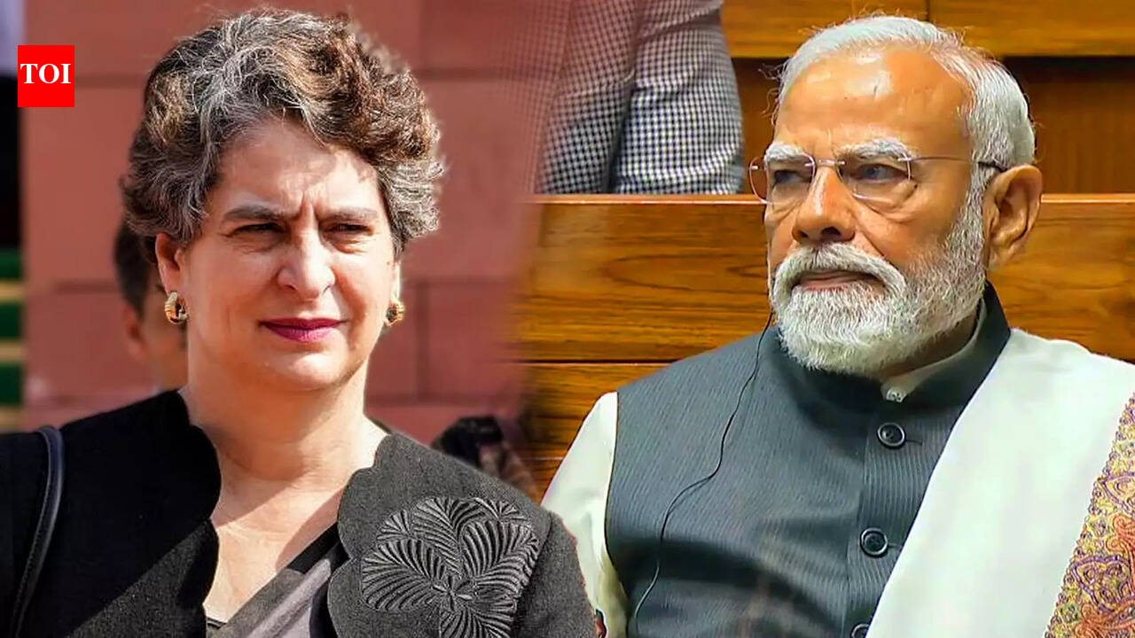 'PM Hiding Behind Speaker': Priyanka Gandhi Slams Om Birla's Remark On Modi's Lok Sabha Speech Skip