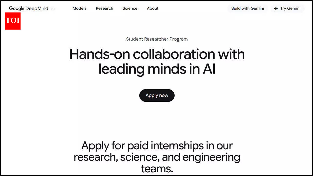 Google ने बीएस, एमएस और पीएचडी उम्मीदवारों के लिए एआई और एमएल अवसरों की पेशकश करते हुए 2026 छात्र शोधकर्ता कार्यक्रम शुरू किया है