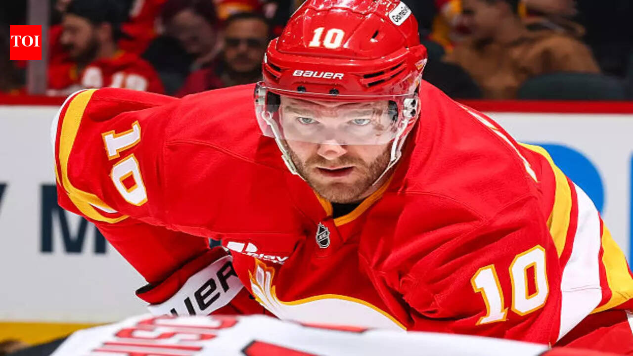 Jonathan Huberdeau scores in final game with Calgary Flames before season-ending hip surgery