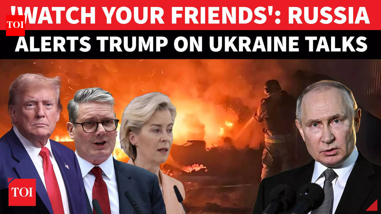 Putin Alerts Trump About Europe's 'SINISTER PLOT' Against US On Ukraine | 'Trying To Kill U.S...'