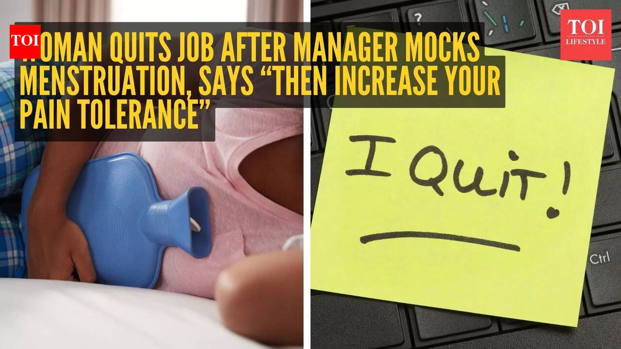 Woman quits job after manager mocks menstruation, says “then increase your pain tolerance”