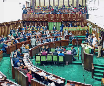 Pir Panjal row roils J&K assembly as BJP MLA refuses apology