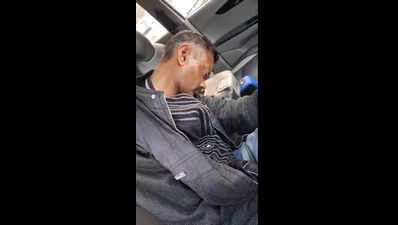 Drunk cop hits pedestrian, rams SUV another car