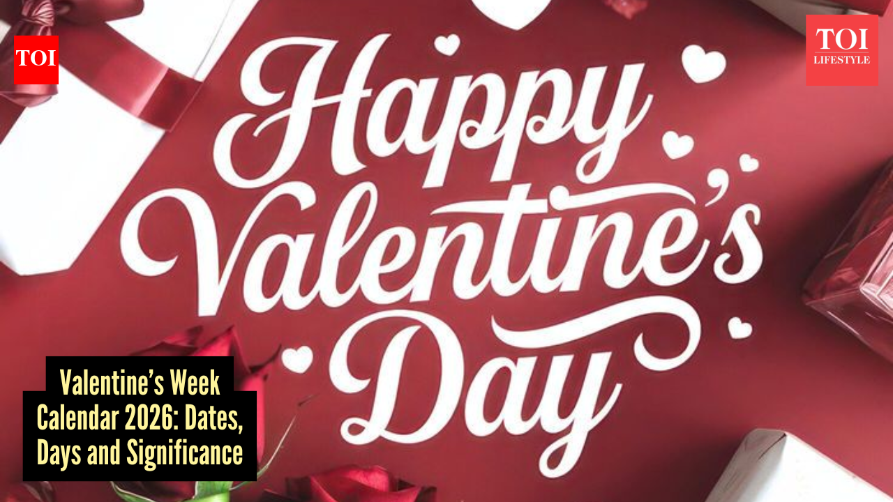 Valentine Week 2026 Full List: Here is list of 7 days leading to Valentine's Day