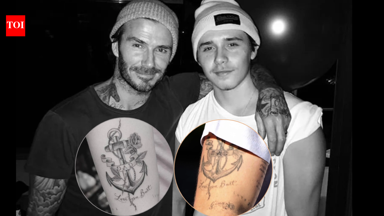 Brooklyn Beckham removes ‘Dad’ arm tattoo dedicated to David Beckham amid public fallout