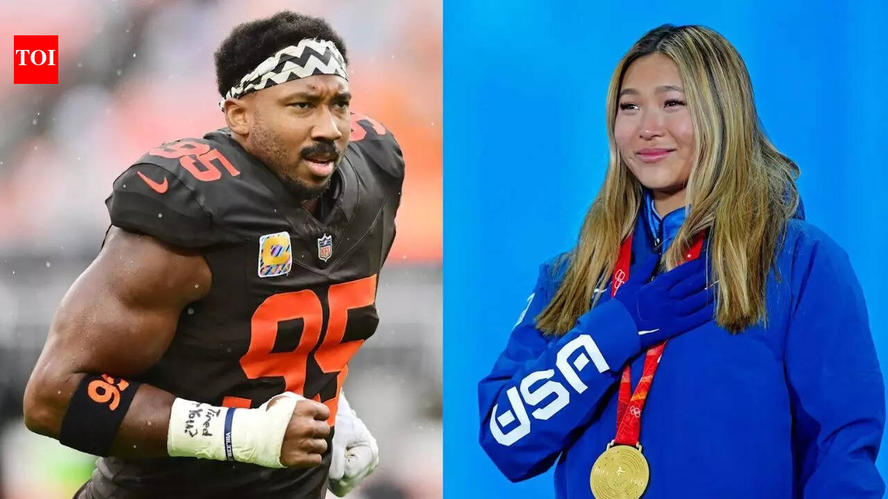 Myles Garrett’s girlfriend Chloe Kim makes style statement as Olympic countdown for her third run begins