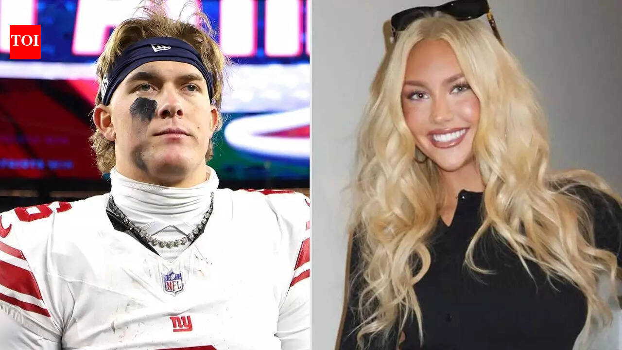 Giants QB Jaxson Dart and girlfriend Marissa Ayers turn heads at the NFL Honors Red Carpet with a stunning look