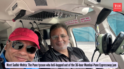  The Pune tycoon who heli-hopped out of the 36-hour Mumbai-Pune Expressway jam