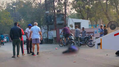 Schoolboy killed, sister critical as police tow truck hits siblings in Raipur