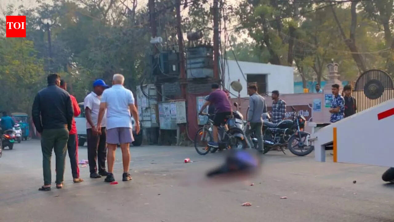 Schoolboy killed, sister critical as police tow truck hits siblings in Raipur