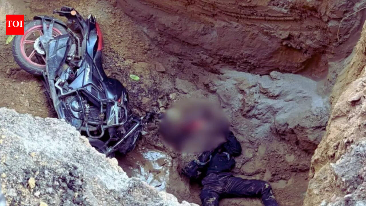 After Noida techie tragedy, Delhi biker dies falling into pit; family runs pillar to post overnight