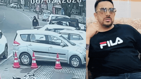 Black hoodie, scooter and Thar: CCTV captures fatal shooting of AAP leader outside gurdwara