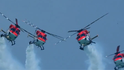  How Sarang team showcased India’s air power at Singapore Airshow