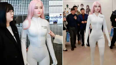 World’s fully biomimetic AI robot ‘Moya’ revealed with warm skin and human-like reactions; neitzens reacts ‘More AI marriages coming soon’